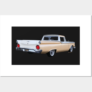 1959 Ford Ranchero 1st Generation Posters and Art